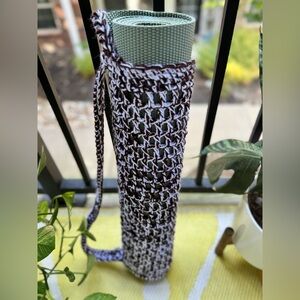 Handmade Crochet Yoga Mat Holder